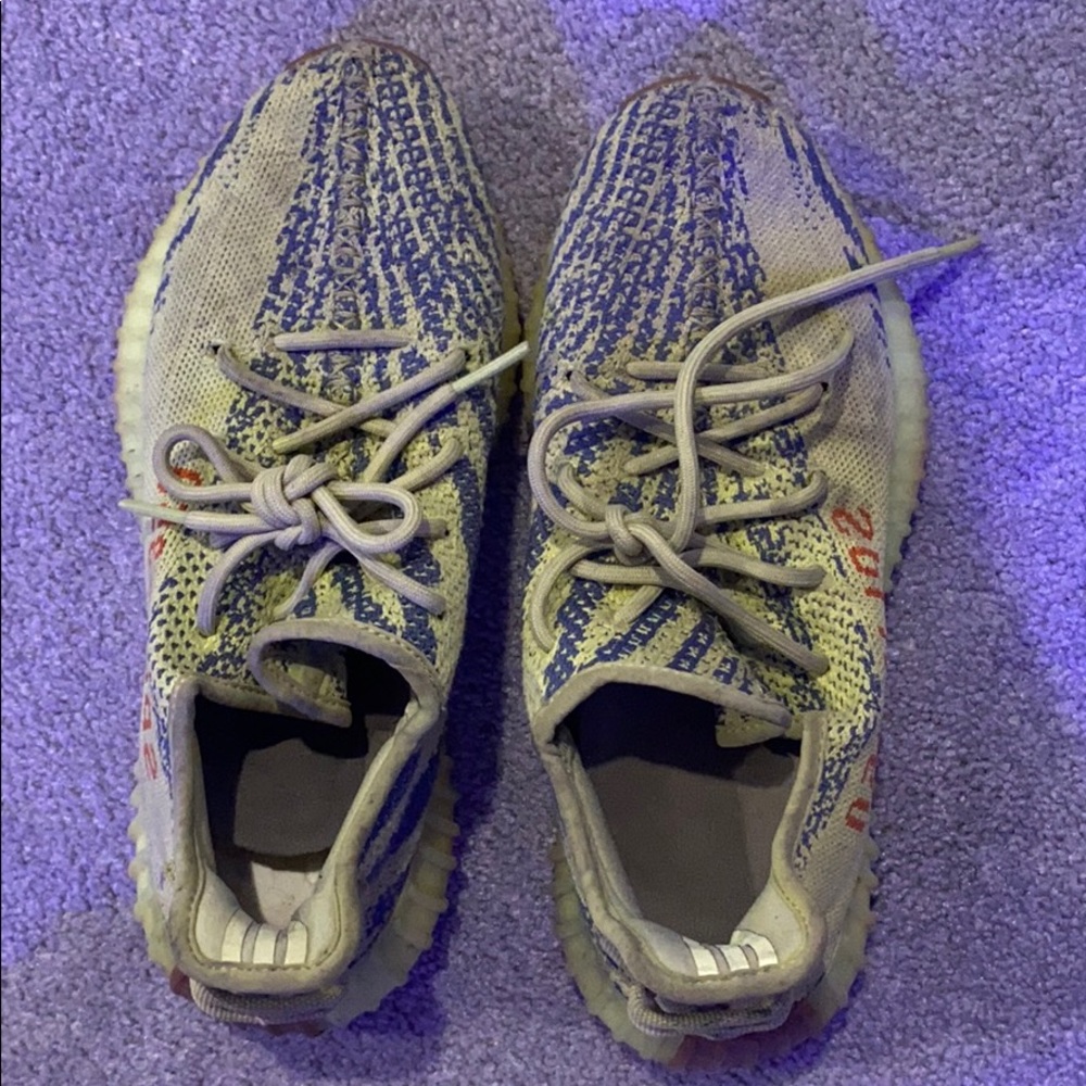 yeezy yellow shoes